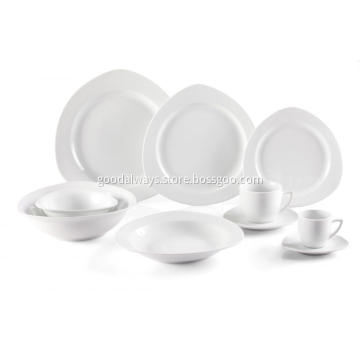 Triangle Porcelain Special Shape Dinnerware Set
